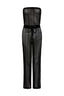 Hattie Bandeau Jumpsuit - Ebony Oasis