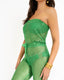 Hattie Bandeau Jumpsuit - Emerald Opulence