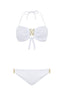 Kate Bandeau Bikini Top - Bianco Scuba