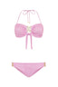Kate Bandeau Bikini Set - Powder Pink