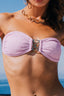 Kate Bandeau Bikini Set - Powder Pink