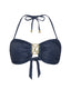 Kate Bandeau Bikini Top - Midnight Mist