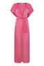Sophia Luxe Beach to Bar Dress - Magenta Luxe