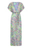Sophia Sheer Long Beach Dress - Splash