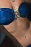 Kate Bandeau Bikini Set - Midnight Mist