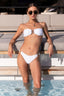Kate Bandeau Bikini Top - Bianco Scuba