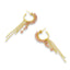 Anette Earrings in Pink