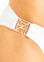 Kate Bandeau Bikini Set - Bianco Scuba