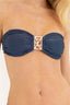 Kate Bandeau Bikini Top - Midnight Mist