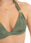 Annie Bikini Top - Verde Oliva