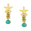 Andrea Earrings  - Aqua