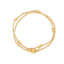 Astrid Gold Beaded Bracelet