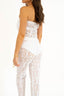 Hattie Bandeau Jumpsuit - Bianco Daydream