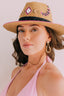Hand Painted Hat - Pink