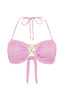 Kate Bandeau Bikini Set -  Powder Pink