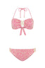 Kate Bandeau Bikini top - Rose Luxe