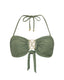 Kate Bandeau Bikini Top - Verde Oliva