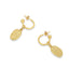 Leni Gold Charm Earrings