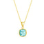 Lois Necklace - Blue Topaz
