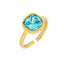 Lois Ring - Blue Topaz