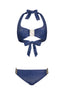 Michele Halter-neck Bikini Top - Midnight Mist