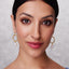 Margot Pearl Hoop Earrings