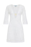 Maya Beach Dress - Bianco Daydream