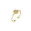 Mila Gold & Cubic Zirconia Star Ring