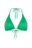 Millie Bikini Top in Emerald Green