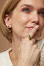 Naples Stacking Ring Set - Gold and Labradonite