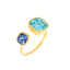 Nora Ring - Blue Topaz