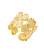 Odyssey Double Row Gold Cuff