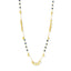 Ruby Long Necklace- Blue Jade