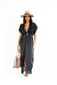 Sophia Luxe Beach to Bar Dress - Ebony Luxe
