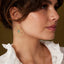 Saskia Earrings - Aqua Chalcedony