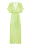 Sophia Beach Dress in Lime Luxe