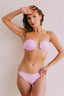 Kate Bandeau Bikini Set -  Powder Pink