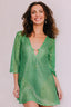Maya Beach Dress - Emerald Green