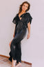 Sophia Luxe Beach to Bar Dress - Ebony Luxe