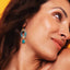 Talia Aqua Earrings