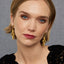 Vienna Gold Drop Earrings - Vintage Style