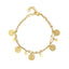 Athens Gold Coin Bracelet