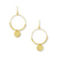 Dominique Mini Gold Hoop Earrings