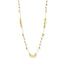 Ruby Long Necklace - Pink Jade